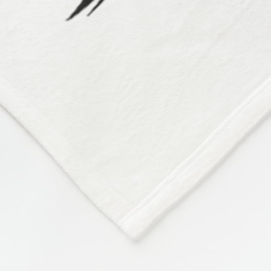 Couverture Polaire Black Crow, F-caw-f Funny Black Bird (Coin)