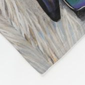 Couverture Polaire Black et Tan Dachshund (Coin)