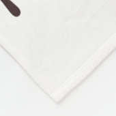 Couverture Polaire Black History Month Hands Symbol Afro Motivation  (Coin)