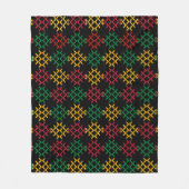 Couverture Polaire Black History Month Pattern (Devant)