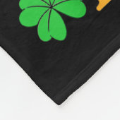 Couverture Polaire Black Irish Dripng Lips African American St Patric (Coin)