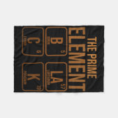 Couverture Polaire Black l'élément premier (Devant (Horizontal))