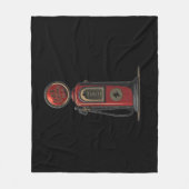 Couverture Polaire Black Lightning Oil Company Pompe à gaz rétro (Devant)