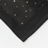 Couverture Polaire Black Mona Lisa African American Christmas Santa H (Coin)