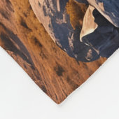 Couverture Polaire Black Stallion dans le désert - étoiles éclair (Coin)