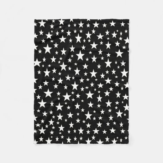 Couverture Polaire Black Stars (Devant)