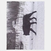 COUVERTURE POLAIRE BLACK WOLF (Devant)
