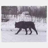 COUVERTURE POLAIRE BLACK WOLF (Devant (Horizontal))