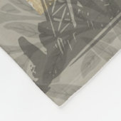 Couverture Polaire Blackberries Floral Garden Flower Papillon Art (Coin)