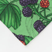 Couverture Polaire Blackberry en vert (Coin)