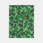 Couverture Polaire Blackberry en vert (Devant)