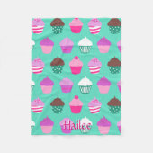 Couverture Polaire Blacket d'ouatine de petits gâteaux (Devant)