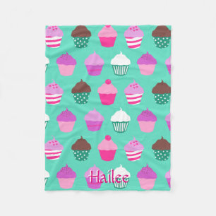 Couverture Polaire Blacket d'ouatine de petits gâteaux