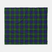 Couverture Polaire Blackwatch Tartan (Devant (Horizontal))