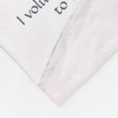 Couverture Polaire Blanche Angel Guardian personnalisée (Coin)