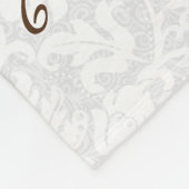 Couverture Polaire Blanche Bébé Milestone - Llama - Rose (Coin)