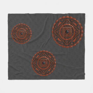 Couverture Polaire Blanche de la flotte de Leo Mandala