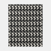 Couverture Polaire Blanche de levure Husky Sibérie Blanches de traîne (Devant)