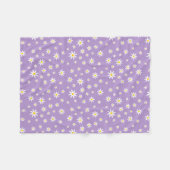 Couverture Polaire Blanche en laiton de couleur pourpre (Devant (Horizontal))