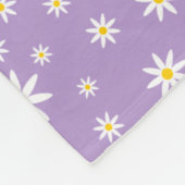 Couverture Polaire Blanche en laiton de couleur pourpre (Coin)