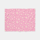 Couverture Polaire Blanche en laiton rose (Devant (Horizontal))