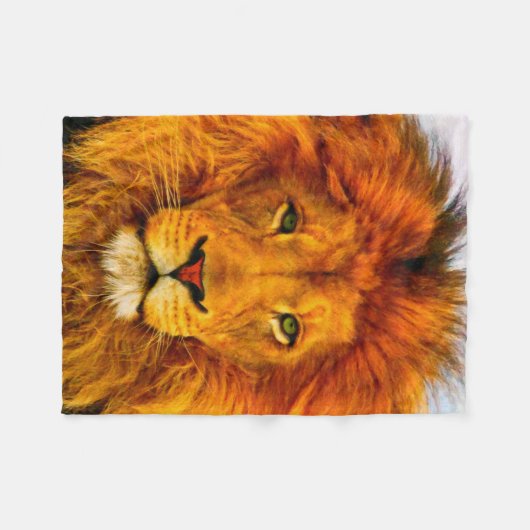 Couverture Polaire Blanche en laiton vert peint (Devant (Horizontal))