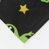 Couverture Polaire Blanche en polaire Alien (Coin)