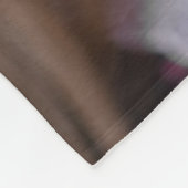 Couverture Polaire Blanche en polaire avec une jolie photo (Coin)