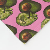 Couverture Polaire Blanche en polaire Avocado (Coin)