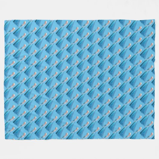 Couverture Polaire Blanche en polaire congelée (Devant (Horizontal))