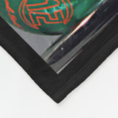 Couverture Polaire Blanche en polaire de Bowling (Coin)