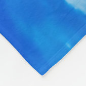 Couverture Polaire Blanche en polaire de Singapour (Coin)