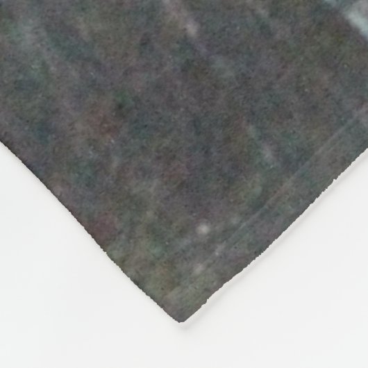 Couverture Polaire Blanche en polaire en écorce blanche (Coin)