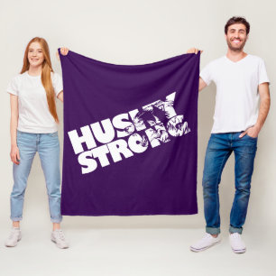 Couverture Polaire Blanche en polaire forte Husky