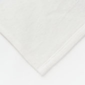 Couverture Polaire Blanche en polaire Fox (Coin)
