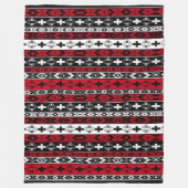 Couverture Polaire Blanche en polaire indienne occidentale (Devant)