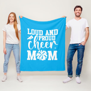 Couverture Polaire Blanche en polaire maman Cheer