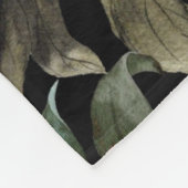 Couverture Polaire Blanche en polaire rose (Coin)