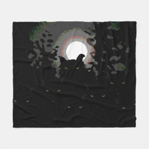 Couverture Polaire Blanche en polaire Wolfie