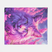 Couverture Polaire Blanche fantaisie (Devant (Horizontal))