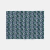 Couverture Polaire Blanche Ours Polaire Ours Art Fleece Blanche (Devant (Horizontal))