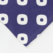 Couverture Polaire Blanche polaire bleue japonaise (Coin)