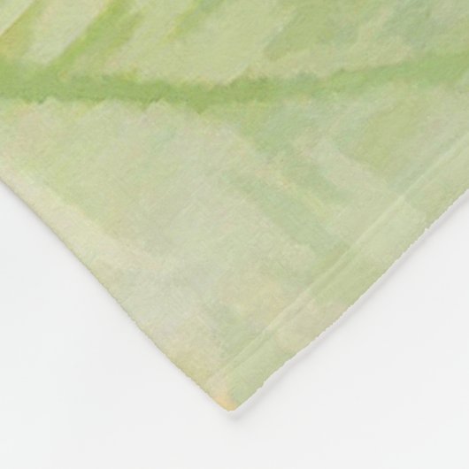 Couverture Polaire Blanche polaire de beauté rose (Coin)