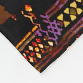 Couverture Polaire Blanche polaire Ethno-jazz, Grande (Coin)