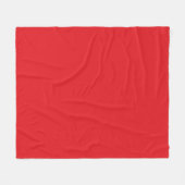 Couverture Polaire Blanche polaire rouge (Devant (Horizontal))
