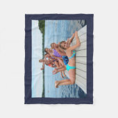 Couverture Polaire Blanche-Toison (Devant)