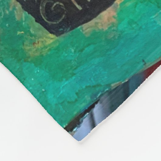 Couverture Polaire Blanche-Toison (Coin)