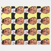 COUVERTURE POLAIRE BLANCHET À GRANDE FLOTTE DE DONALD TRUMP (Devant (Horizontal))