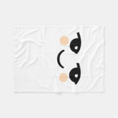 COUVERTURE POLAIRE BLANCHET DE FLOTTE DE FACE GRAPHIQUE CUITE (Devant (Horizontal))