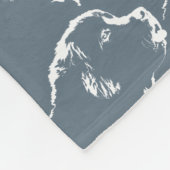 Couverture Polaire Blanchette Terre-Neuve (Coin)